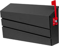 Wall-Mount Mailbox Morden Mailbox for House - Rust Resistant Post Box