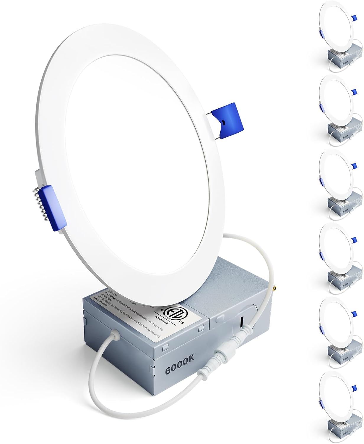 Ensenior 6 Inch LED Recessed Light - Dimmable & High Brightness