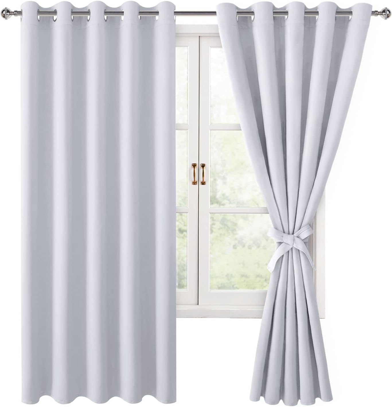 Hiasan Blackout Curtains for Bedroom - Thermal Insulated Panels