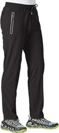TBMPOY Men's Breathable Travel Pants - Zip Pockets