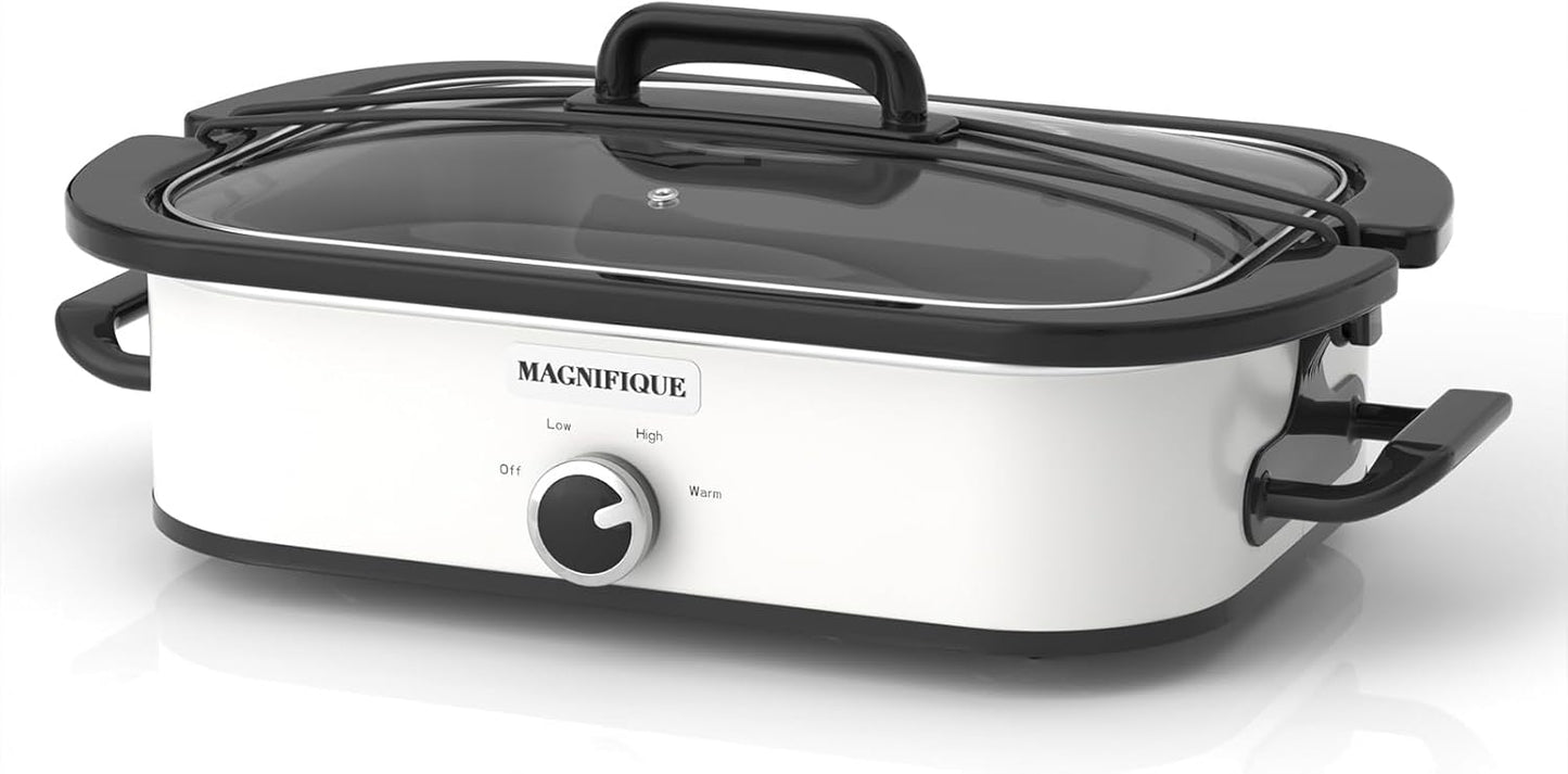 Magnifique 4-Quart Slow Cooker for Family Dinners and More
