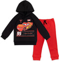 Disney Pixar Cars Lightning McQueen Fleece Hoodie & Pants Set