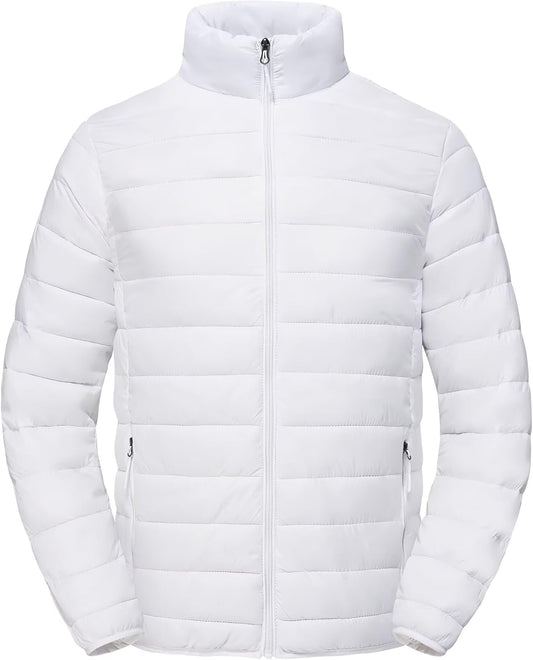 Mens Winter Coats Thermal Lightweight Puffy Jackets for Comfort