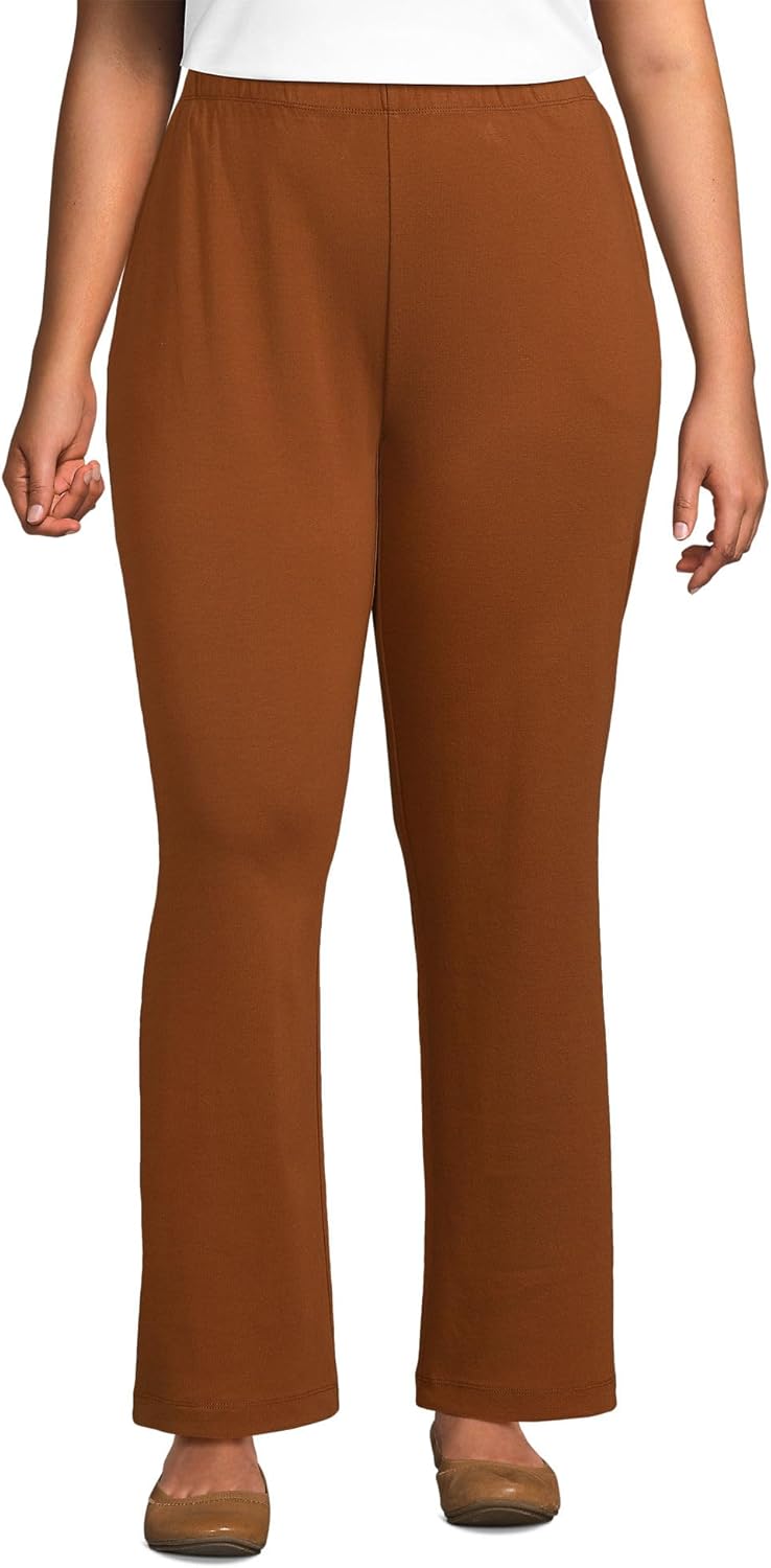 Lands' End Women's Relaxed Fit Sport Knit High Rise Pants Review