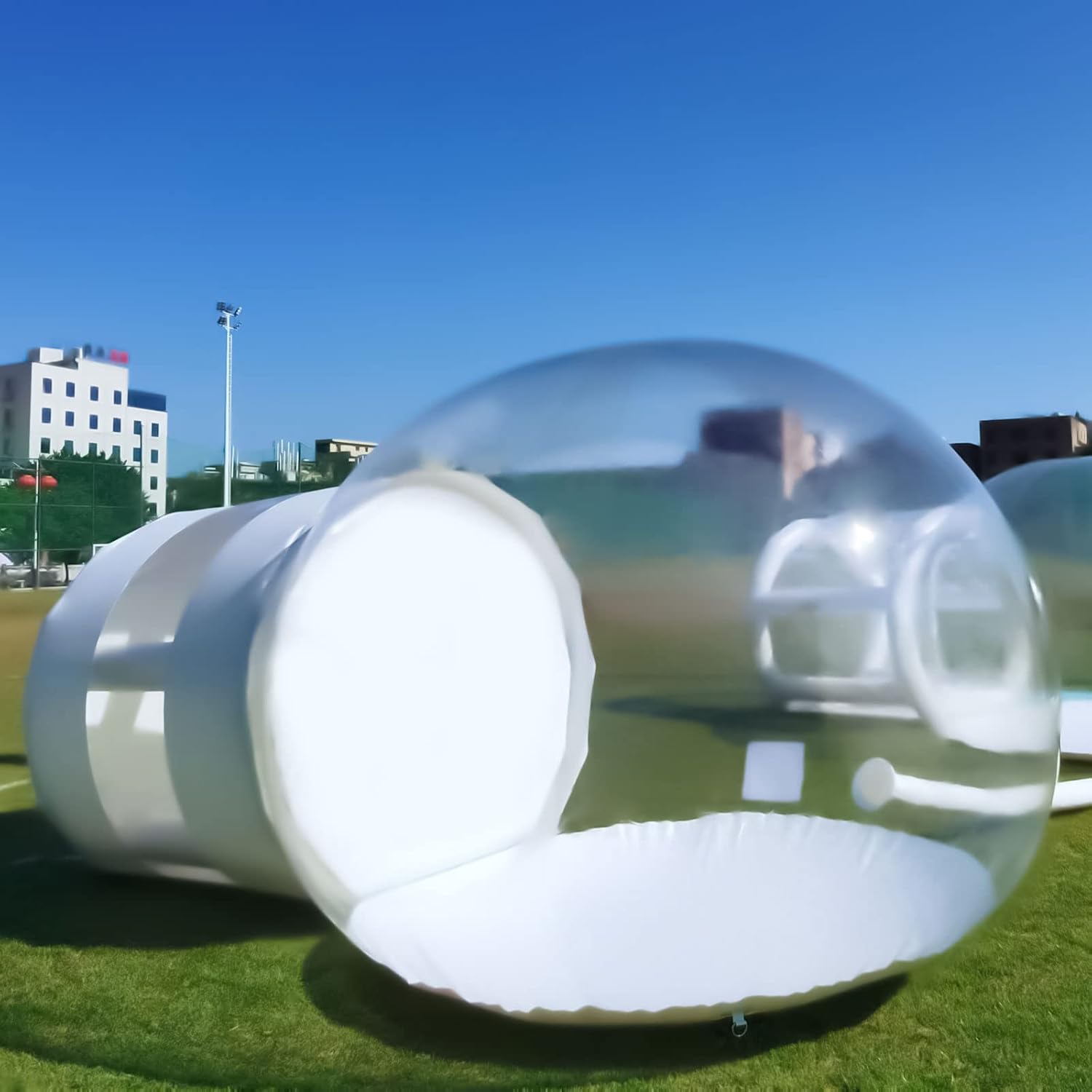 Outdoor Luxury: 3M Inflatable Bubble Tent with Blower by SNKOURIN