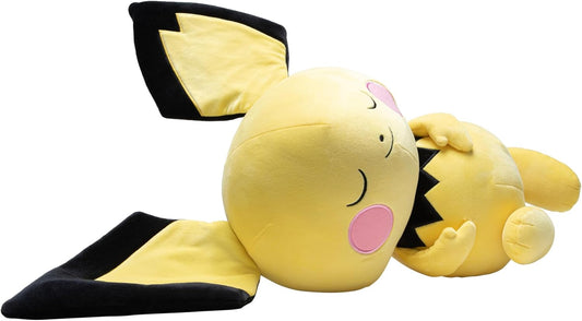 Pichu Sleeping Plush - 18-Inch Premium Plush for Cuddling
