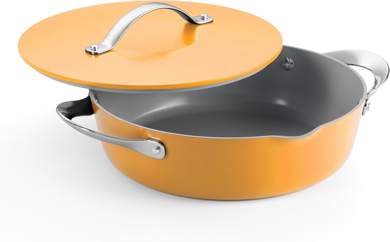 Tramontina Fiora 4.25-Quart Ceramic Non Stick Cooking Pan