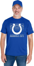 Zubaz NFL Men's Team Graphic T-Shirt - Comfortable Fan Tee Authentic