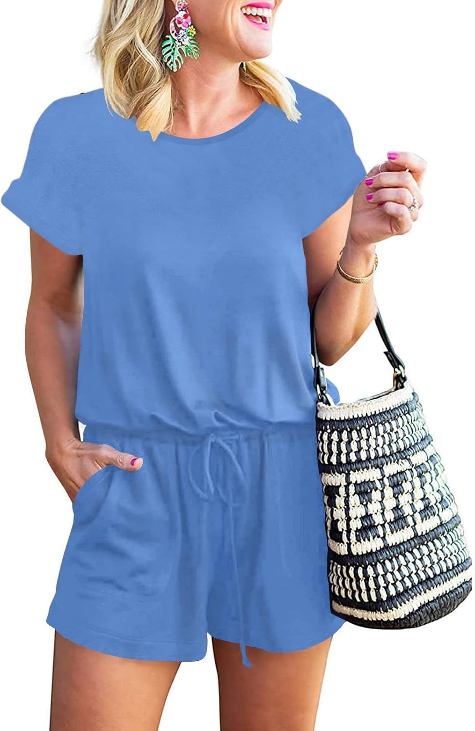 Stylish ANRABESS Rompers for Women Summer Casual Dressy Look