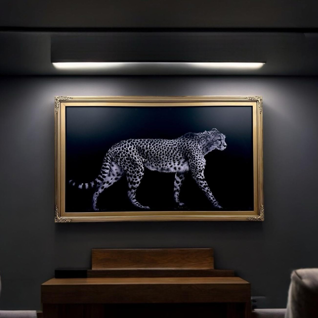 Handmade Antique Gold TV Frame for 50 Samsung The Frame TV