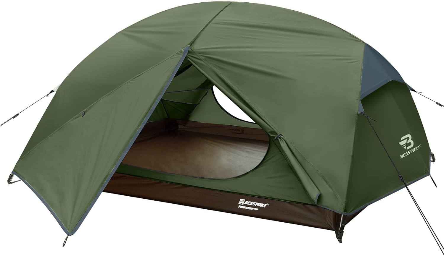 Bessport Camping Tent for 2-3 Person, Lightweight and Durable