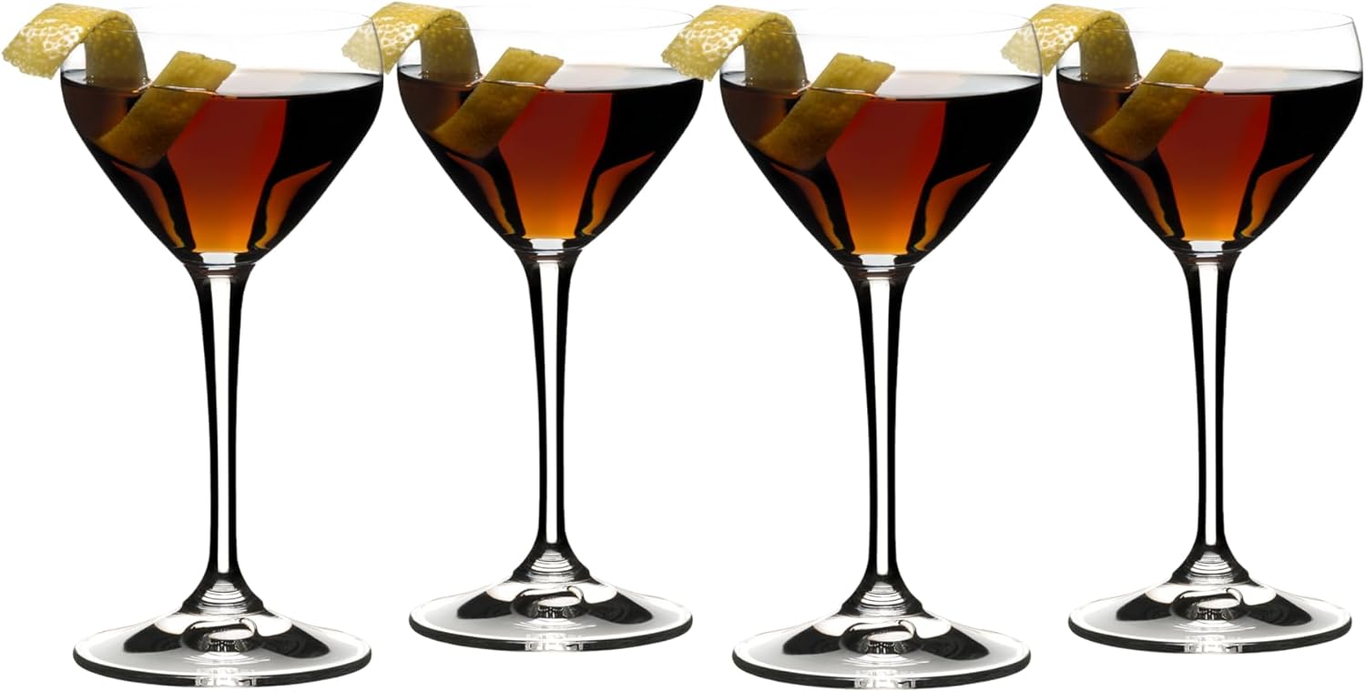 Riedel Nick & Nora Cocktail Glass Set for Perfect Drinks