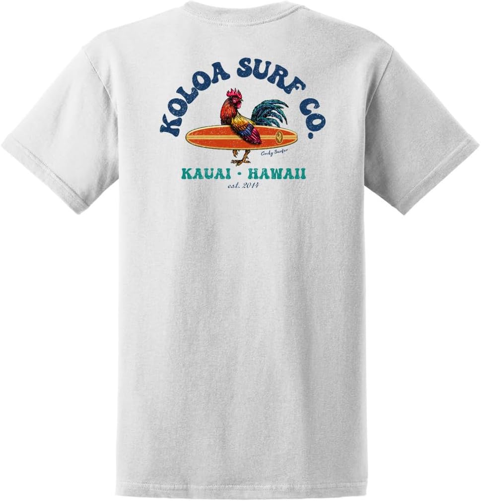 Koloa Surf Mens ol' Koloa Logo Heavyweight Cotton T-Shirt Review