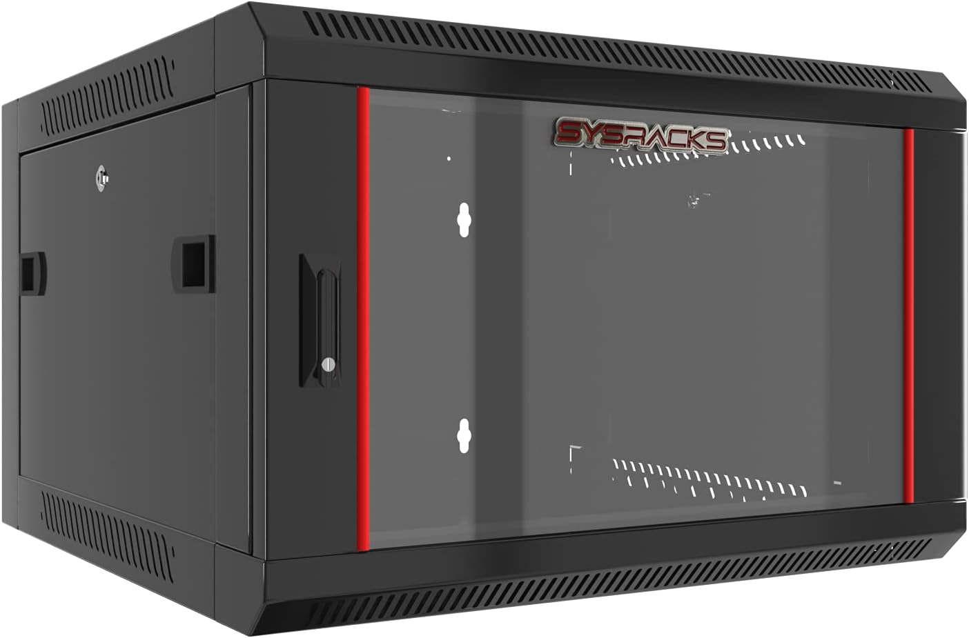 6U Wall Mount Server Rack for Network and AV Equipment Security