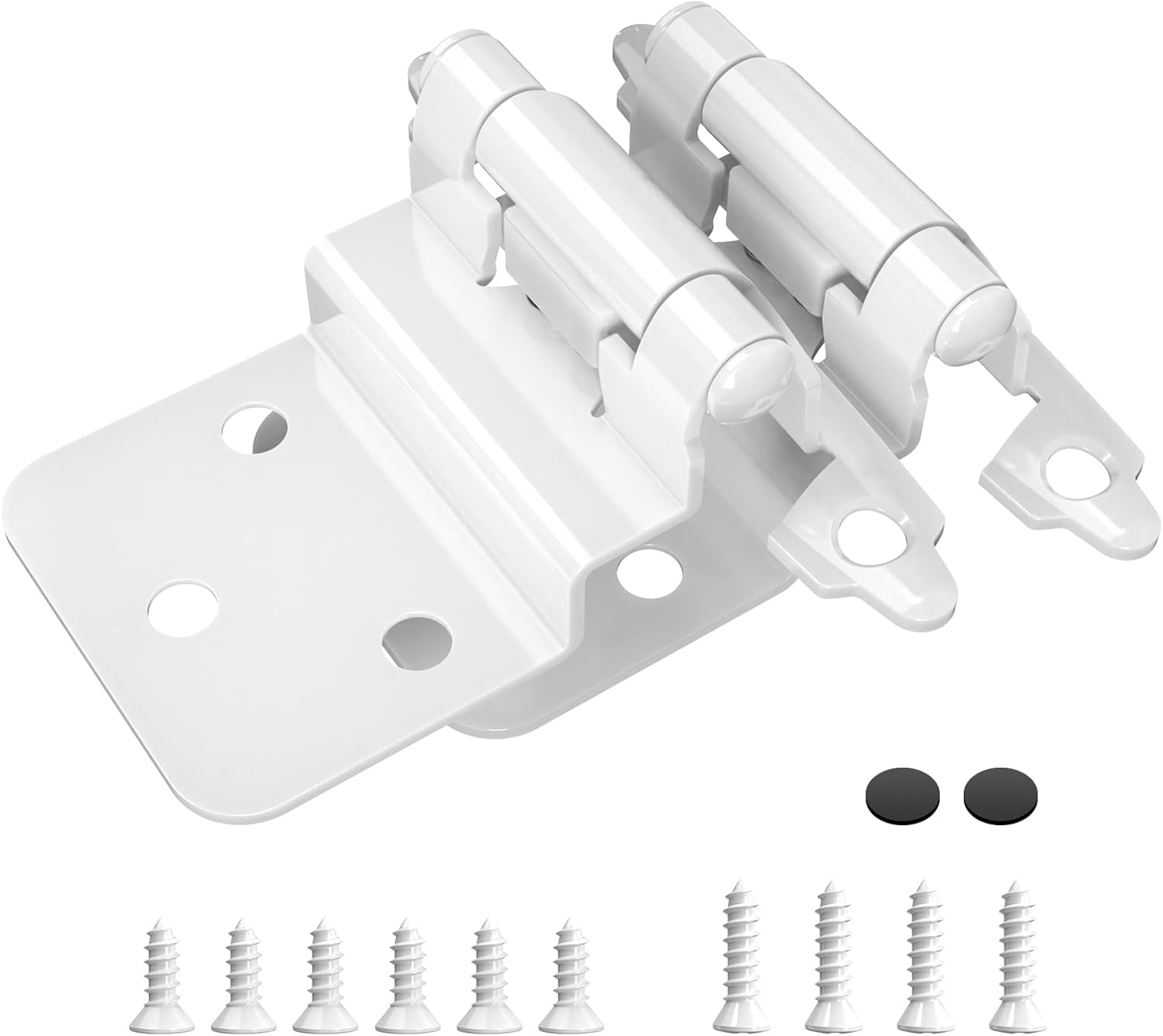 3/8 Inch Inset Cabinet Hinges - Durable Self Closing Hardware