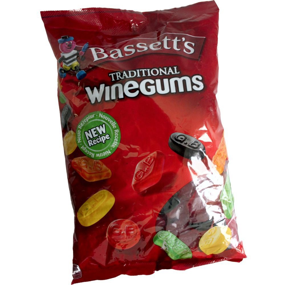 Basset's Traditional Wine Gums - Fruity Gummy Candy Delight