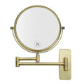 GURUN 8-Inch Double-Sided Wall Mount Makeup Mirror - 7X Magnification