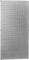 Wall Control Pegboard 32in x 16in Galvanized Metal Pegboard Panel