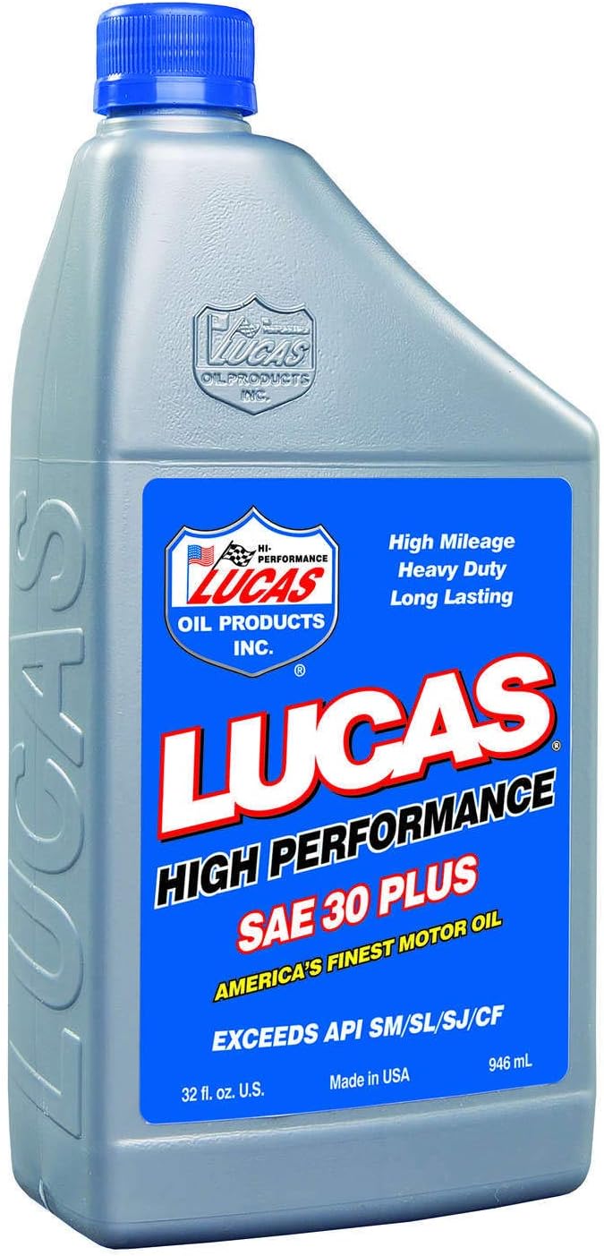 Lucas Oil 10053-6PK 30W Motor Oil for Optimal Engine Performance