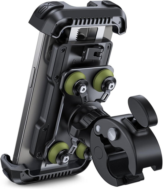 Lamicall Motorcycle Phone Mount Holder with Vibration Dampener