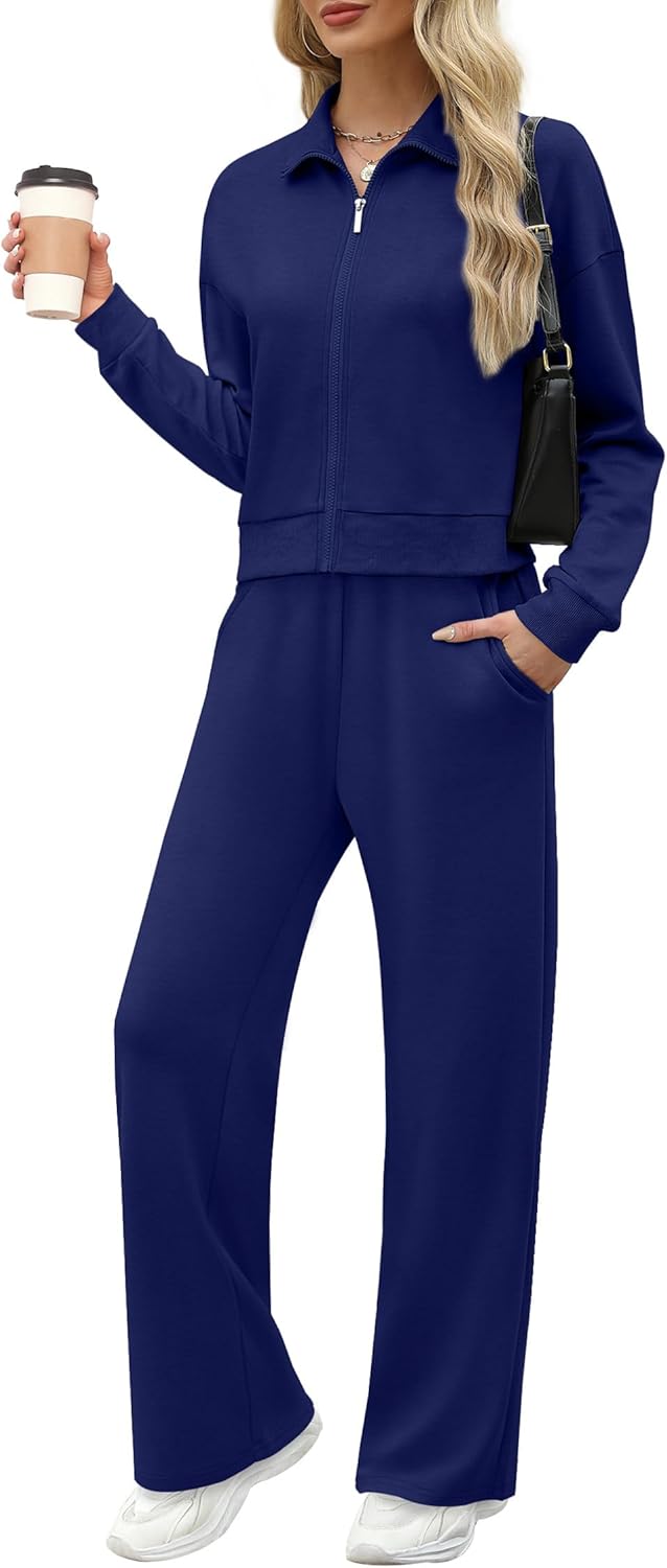 XIEERDUO Lounge Sets for Women - Stylish 2 Piece Tracksuit