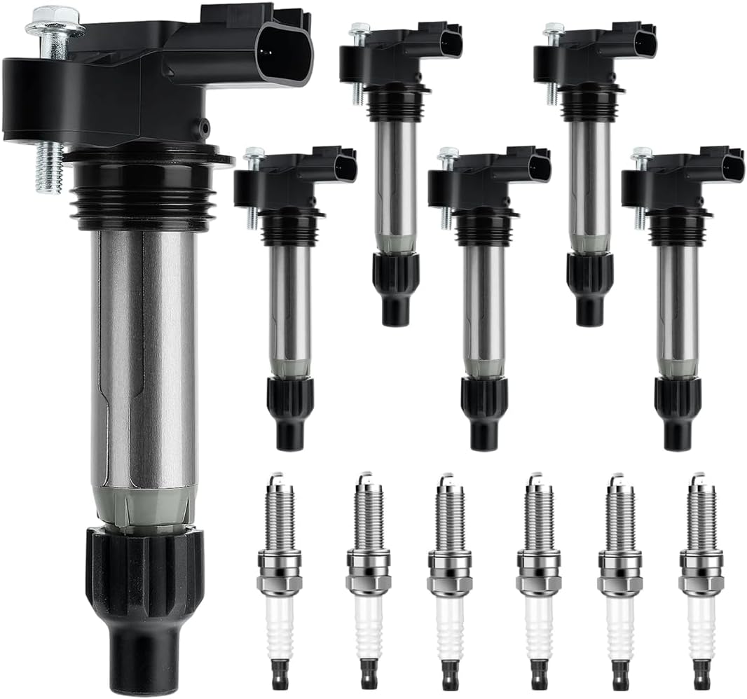 Ignition Coil Pack & Spark Plug Set for GM 3.6L V6 Vehicles