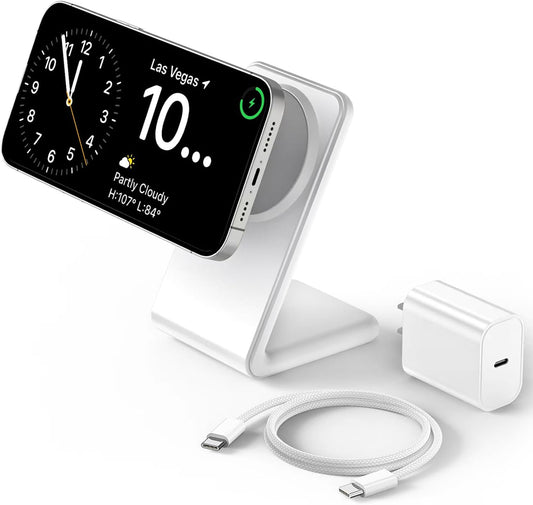 Labobbon Mag-Safe iPhone Charger Stand - Fast Charging for iPhone 12-16