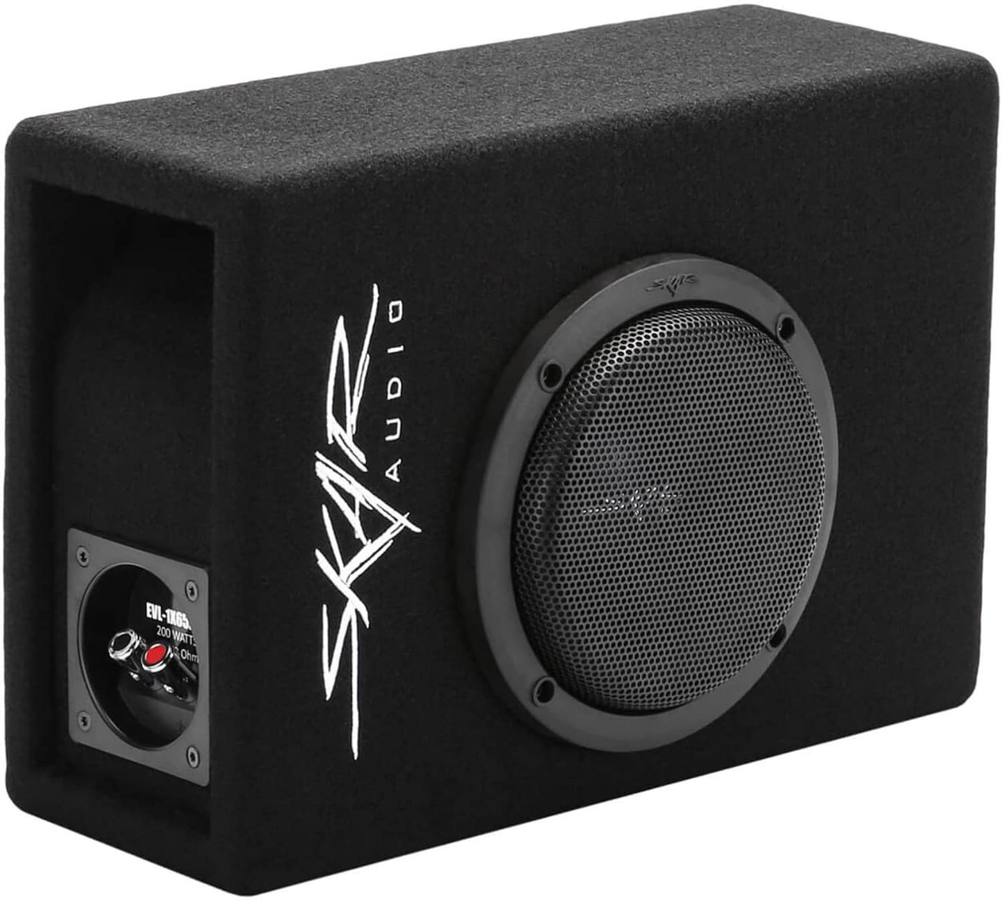 Skar Audio EVL-1X65D4-V-LP 6.5in Low Profile Subwoofer Enclosure