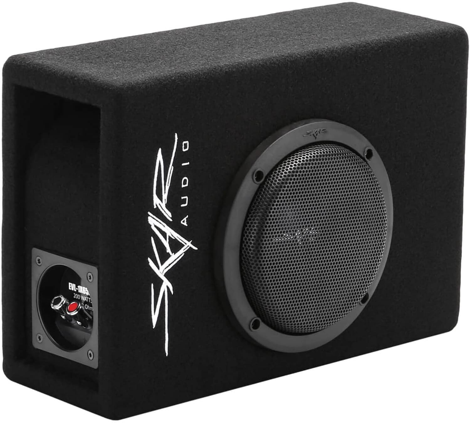 Skar Audio EVL-1X65D4-V-LP 6.5in Low Profile Subwoofer Enclosure