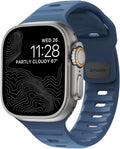 Nomad Sport Band 45mm Naval Blue - Workout Ready Apple Watch Band