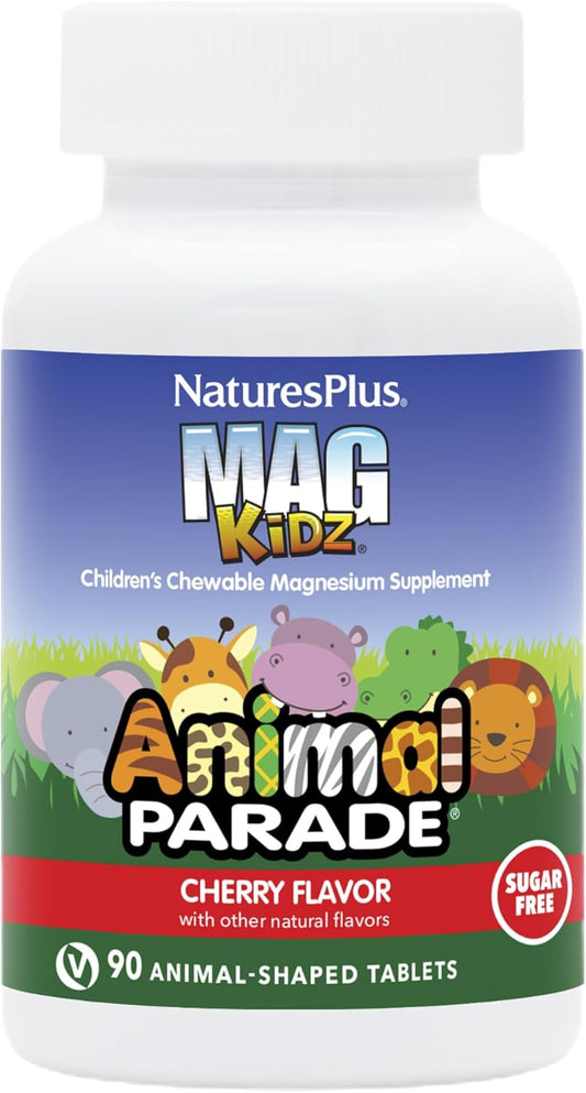 Animal Parade MagKidz Natural Cherry Flavor Chewable Tablets