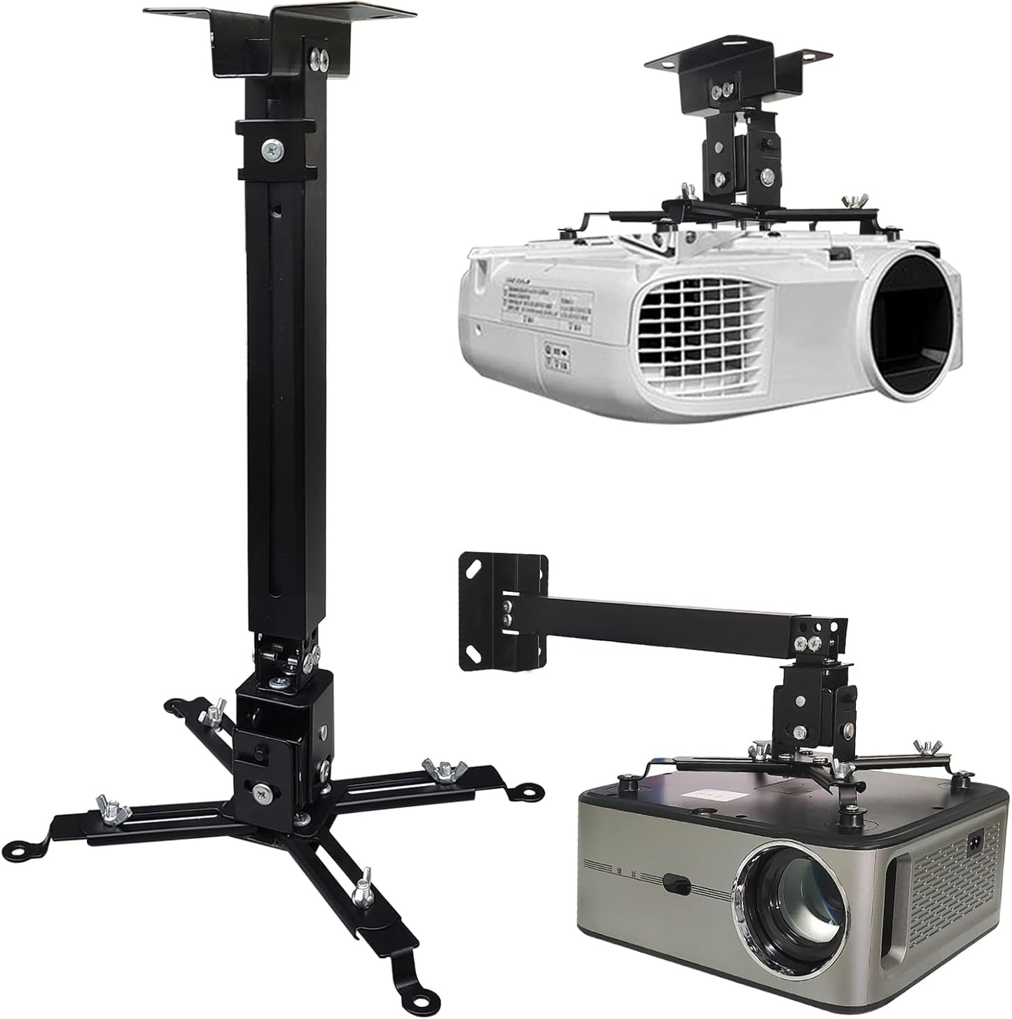 Universal Projector Mount - Height Adjustable & Versatile Expansion Arm