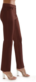 Women's Jean Denim Look Jeggings Straight Leg Pants - Comfortable back