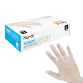 Karat Clear Vinyl Gloves - Tear-Resistant, Powder-Free, 1,000 ct