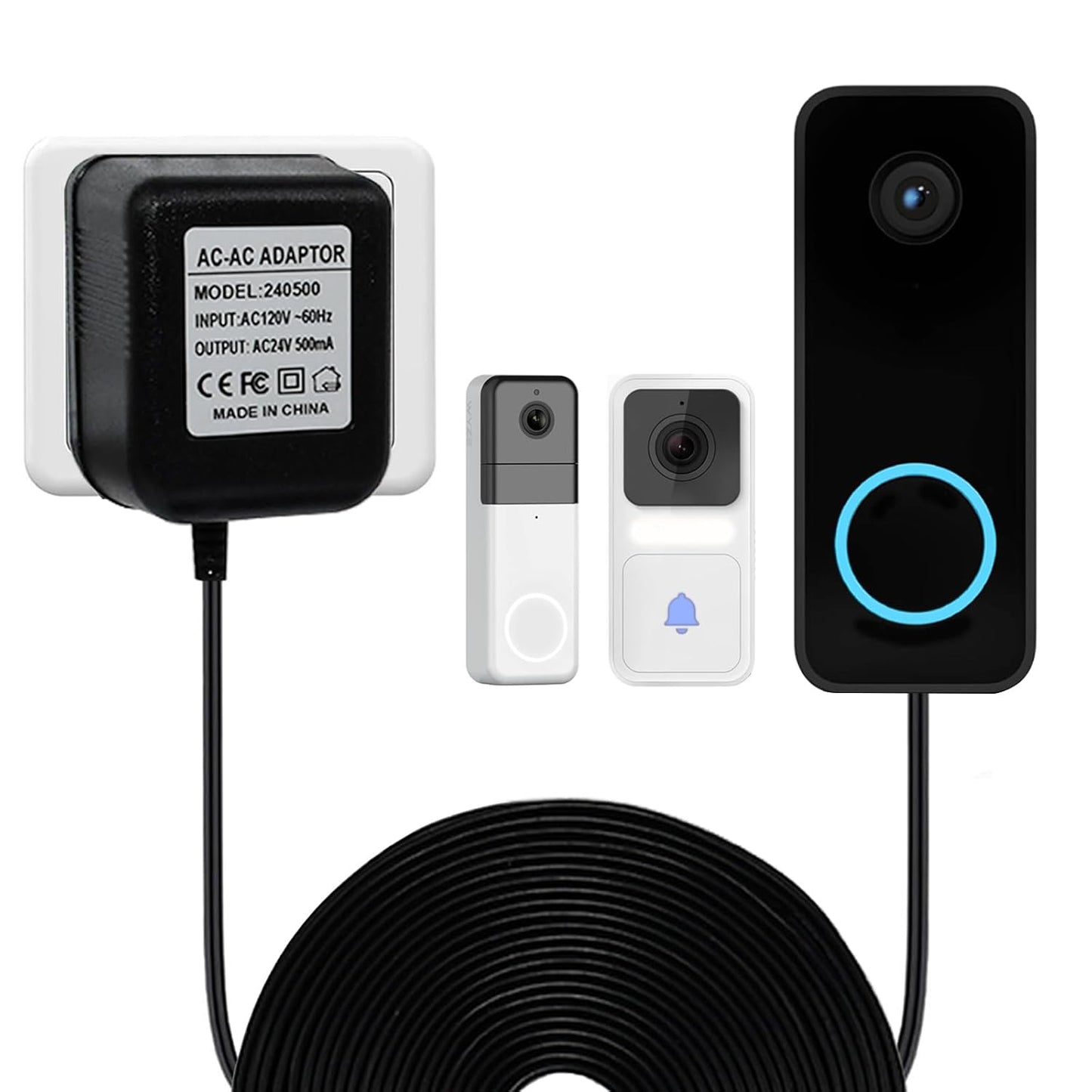 Upgrade Your Doorbell Power with TEKCAM Transformer!
