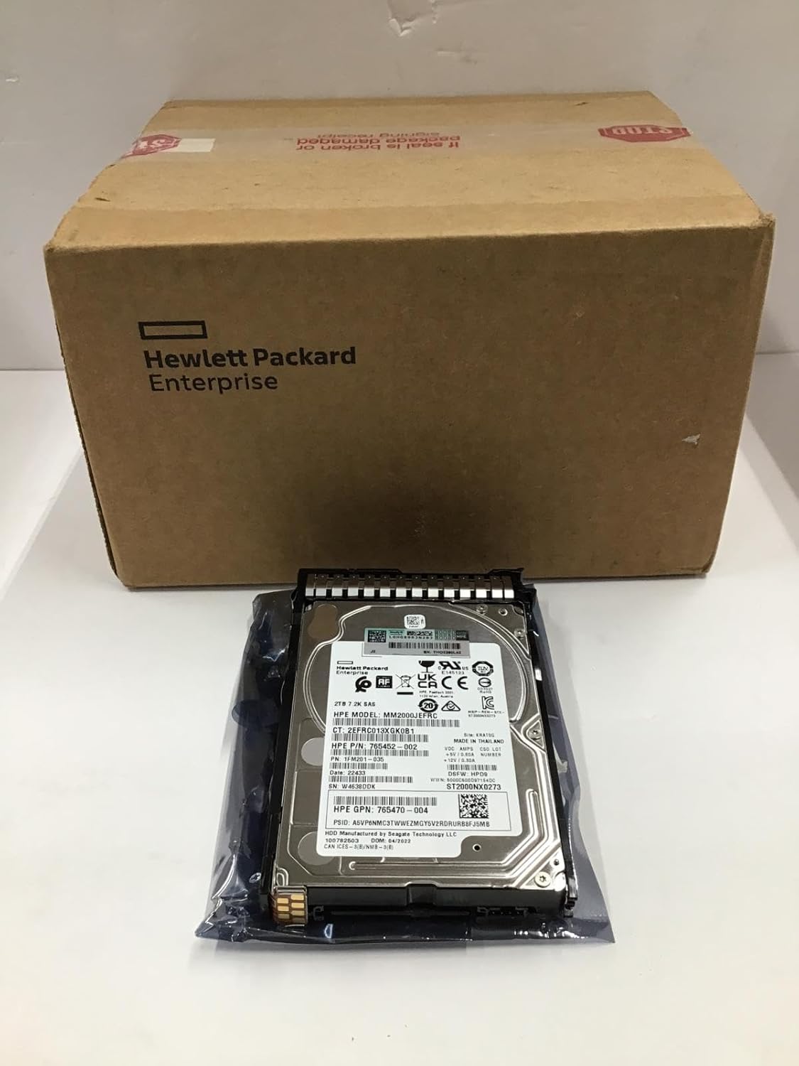765466-B21 HP G8 G9 2-TB 12G 7.2K 2.5 SAS 512e Drive Review