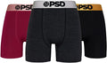 PSD Men's Cotton Boxer Briefs 5 in Mid-Length - Comfortable Fit