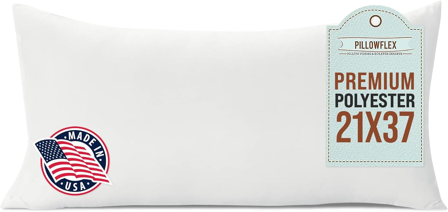 Pillowflex Premium Polyester Throw Pillow Insert for Comfort