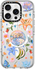 Clear iPhone 16 Pro Case - Disco Magic, Not Yellowing Protection