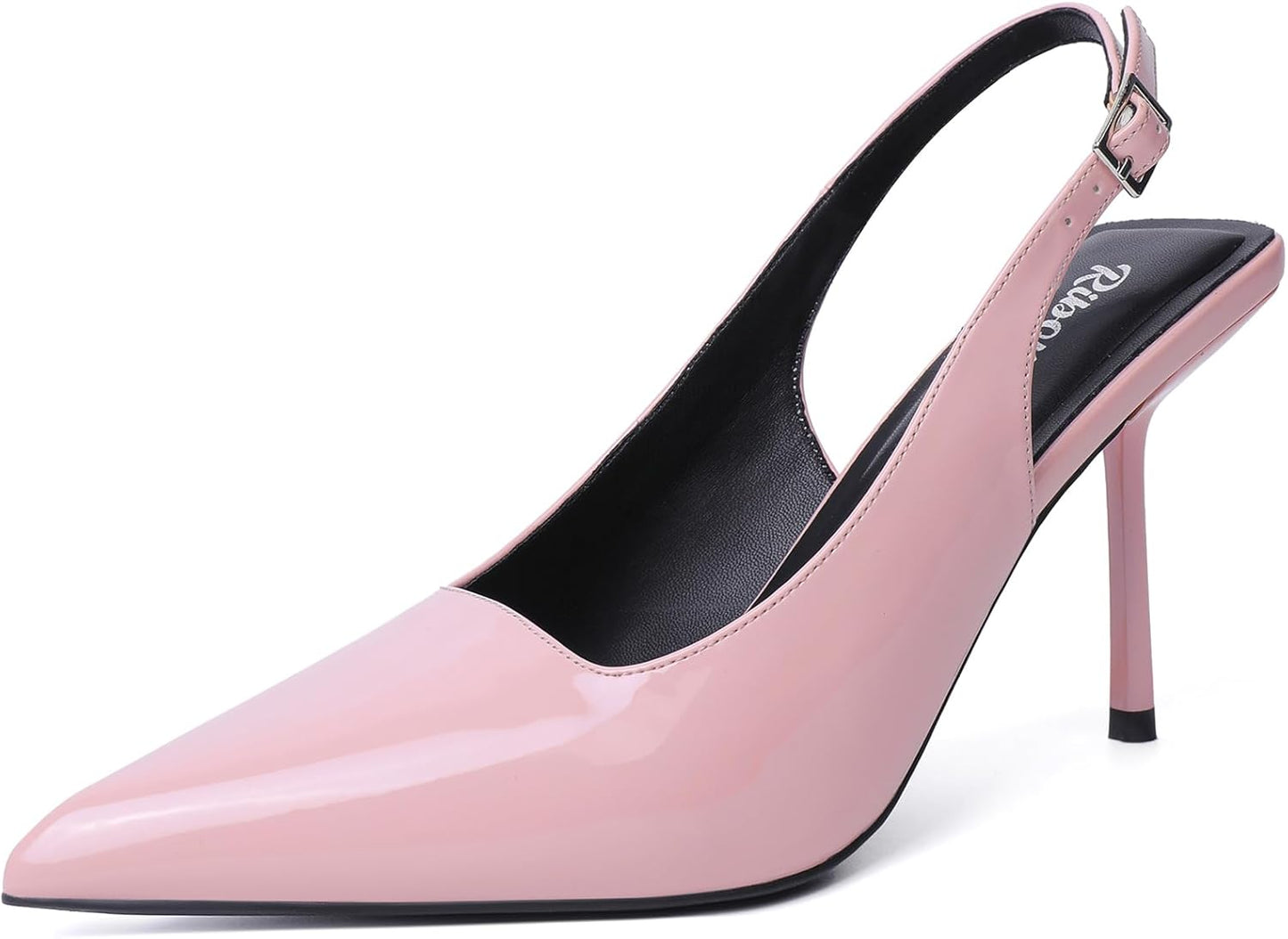 RIBONGZ Sexy Slingback Pumps for Elegant Dressy Heels Women
