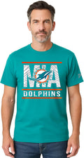 Zubaz NFL Men's Short Sleeve Team Graphic T-Shirt - Bold (Style SJN1)