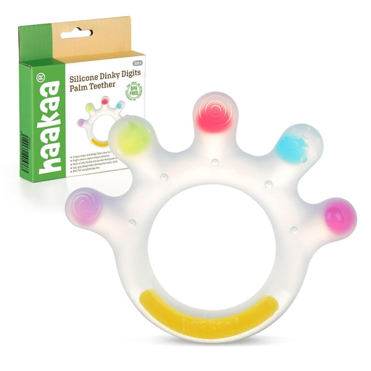 BPA-Free Haakaa Palm Teether - Soothing Teething Relief
