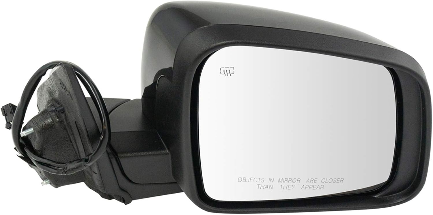 TRQ Right Mirror with Memory for 2011-2018 Dodge Durango