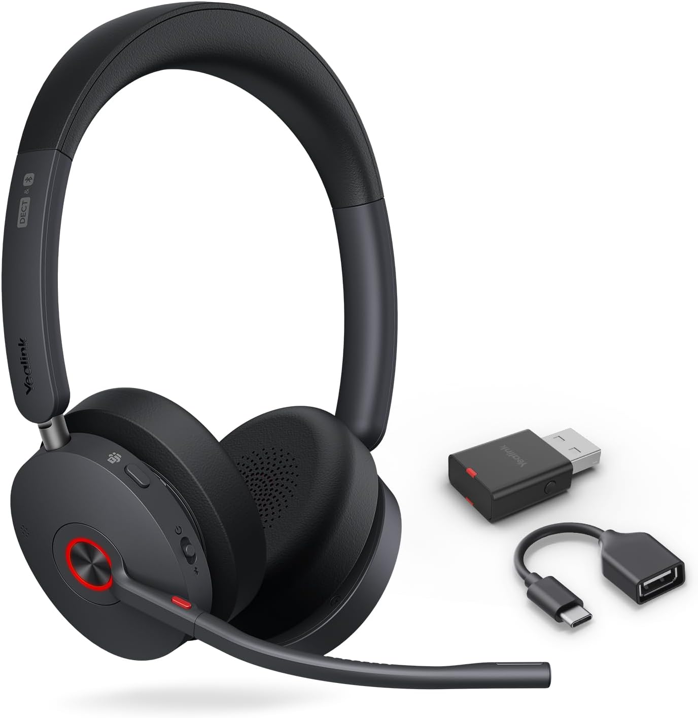 Yealink WH68 Wireless Headset with ANC for Teams and Zoom