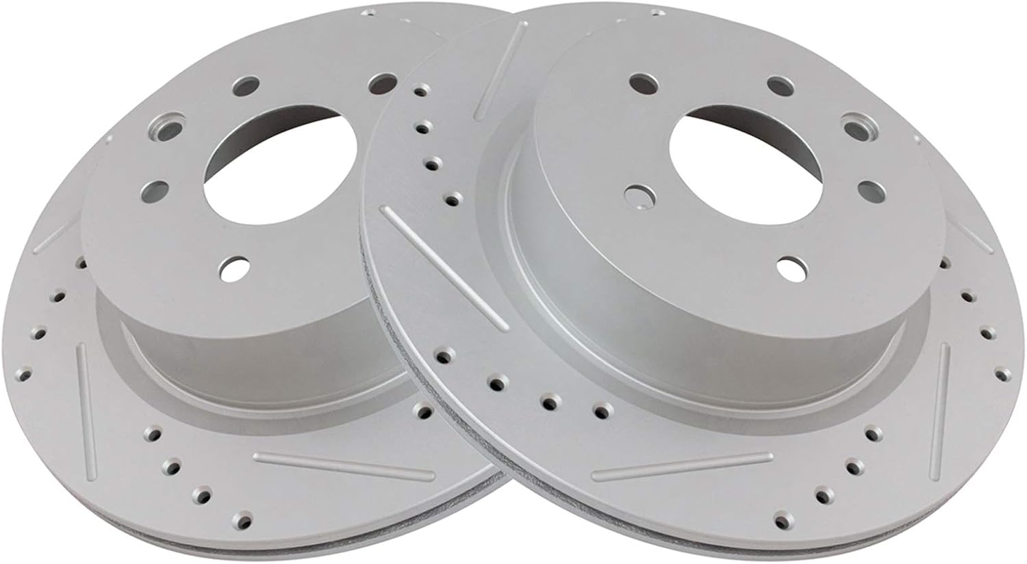 TRQ Rear Performance Brake Rotors Set for Nissan Maxima 2009-2023