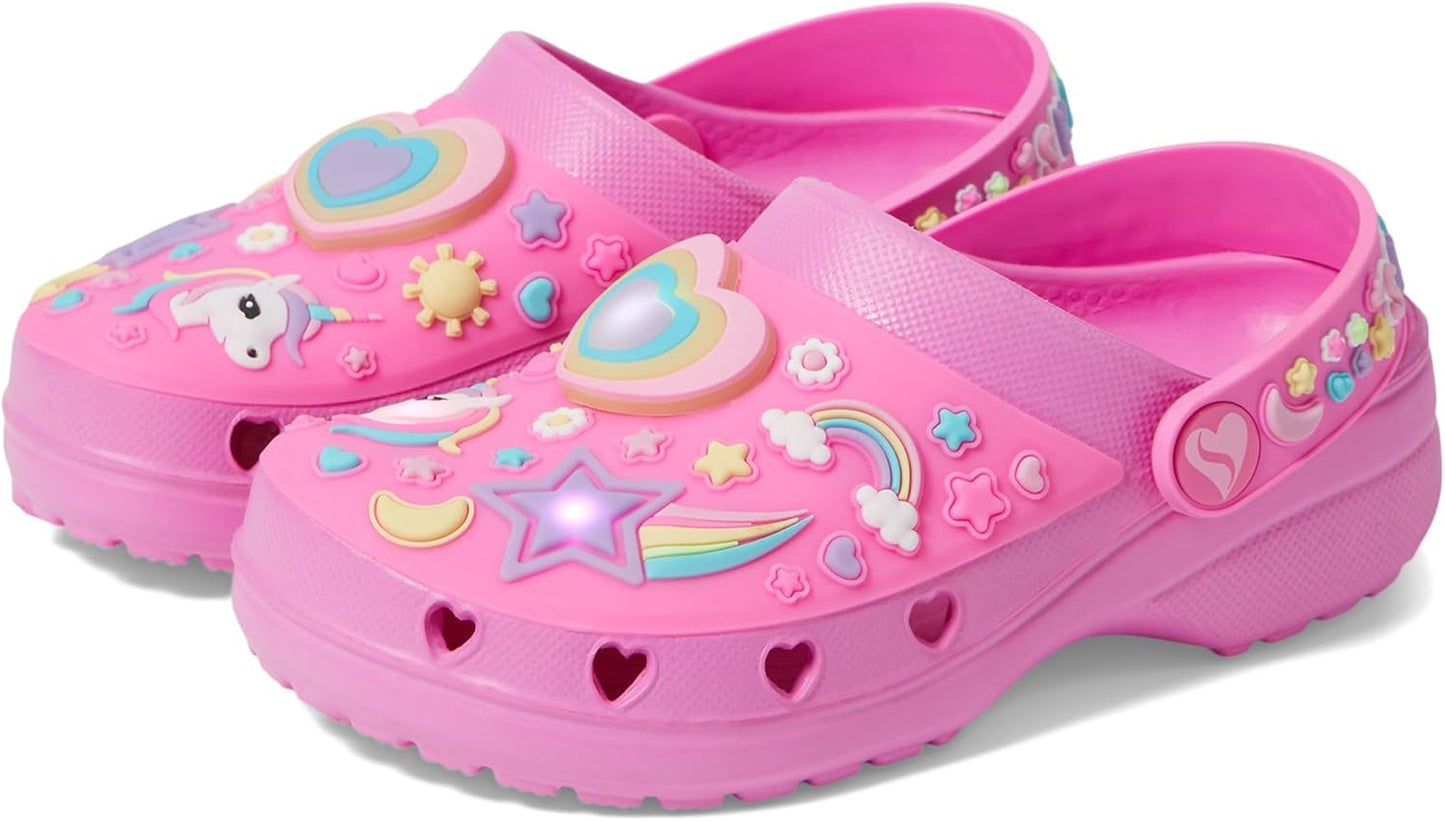 Skechers Girls Heart Charmer-Girly Land Light-Up Clogs Review