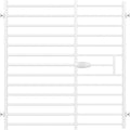 Malier Metal Baby Gate 36in Tall Pressure Mounted - Easy Setup