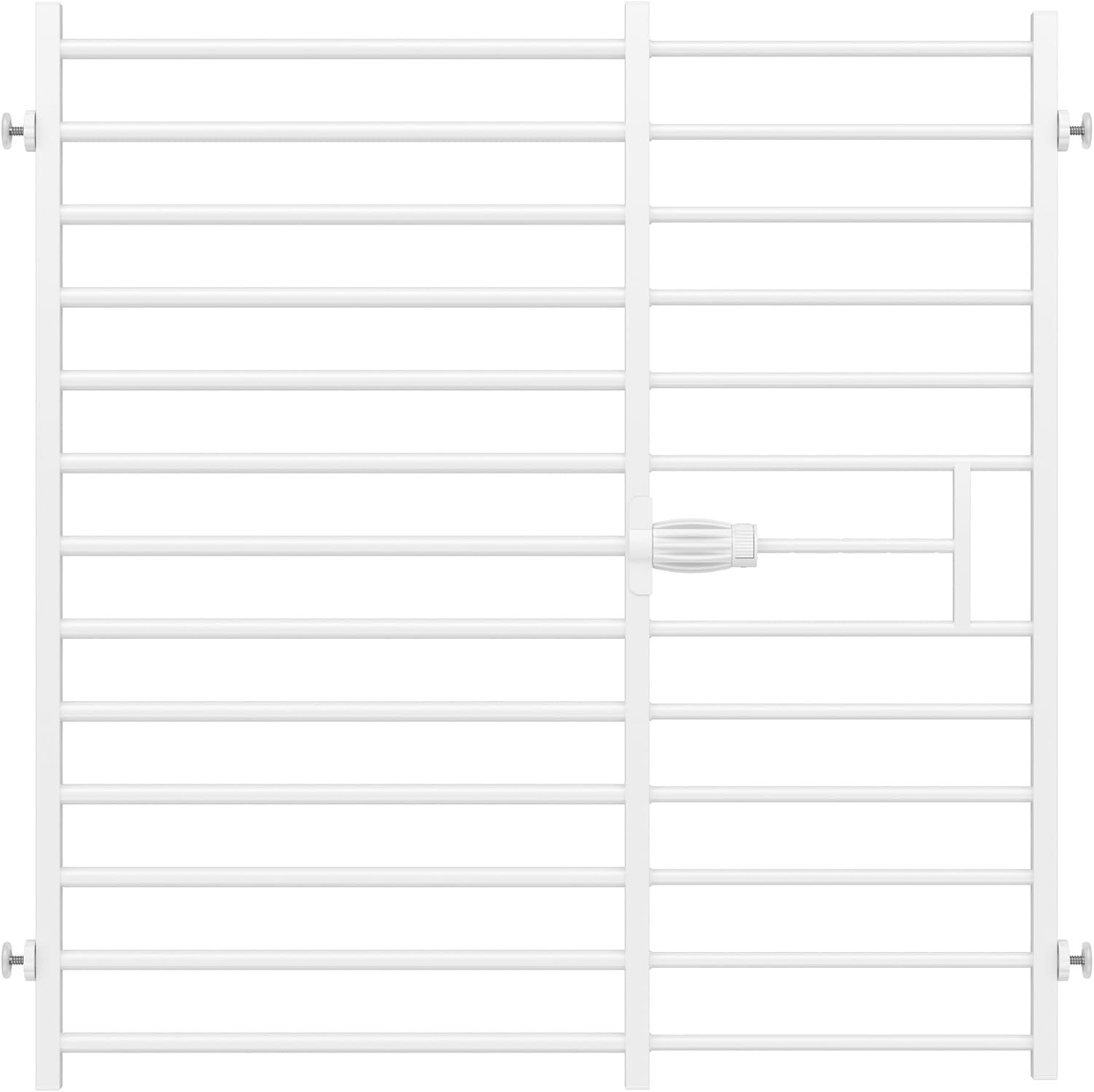 Malier Quick Setup Metal Baby Gate for Pets and Babies
