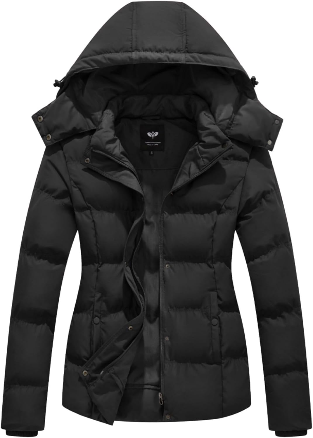 GGleaf Women's Winter Coats Quilted Puffer Jacket for Warmth