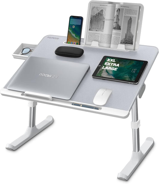 NEARPOW XXL Laptop Bed Desk - Adjustable & Anti-Slip